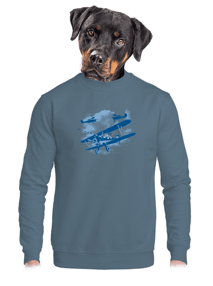 Égi lovagok unisex crewneck Nordic Blue