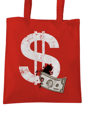 Dollár táska táska Bright Red