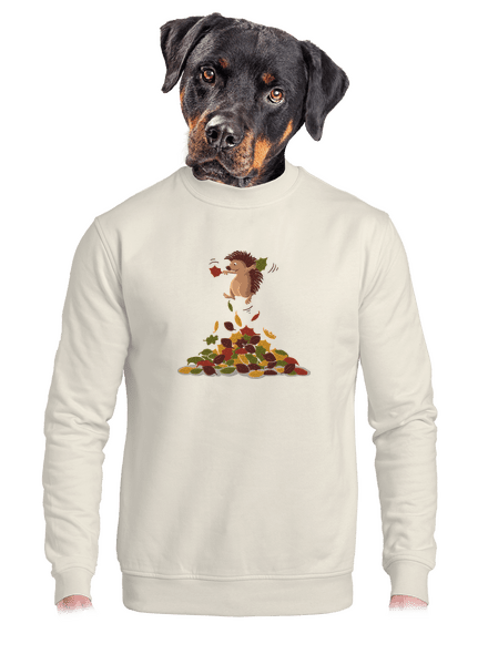 A levelek öröme unisex crewneck Off White