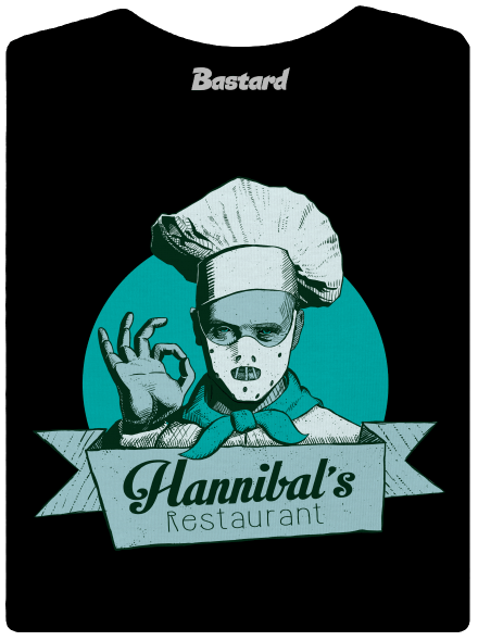 Hannibálnál női póló Black