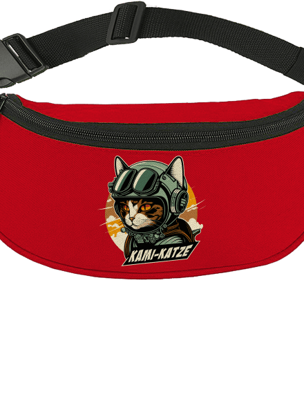 Kami-Katze övtáska Red