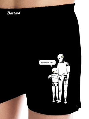 Árva férfi alsó nadrág Black