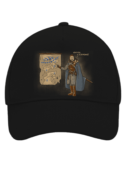 Winter baseballsapka Black