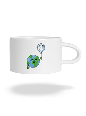 Ballon macaron bögre White