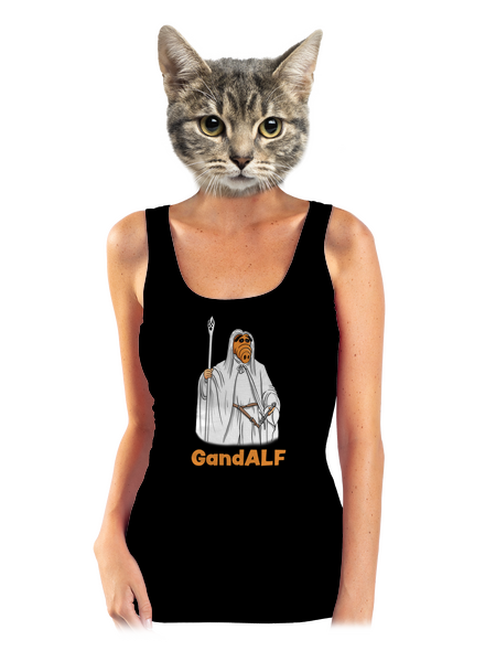 GandALF klasszikus női trikó Black