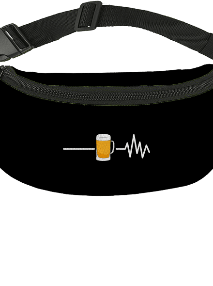 Beer help övtáska Black