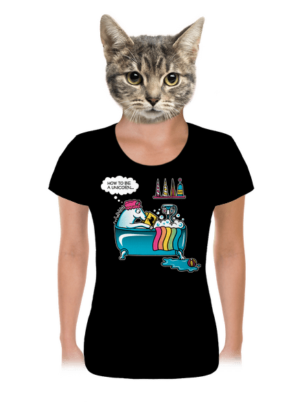 Mi kell az egyszarvúvá váláshoz női póló Black