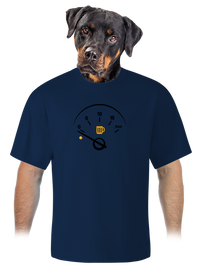 unisex túlméretezett póló