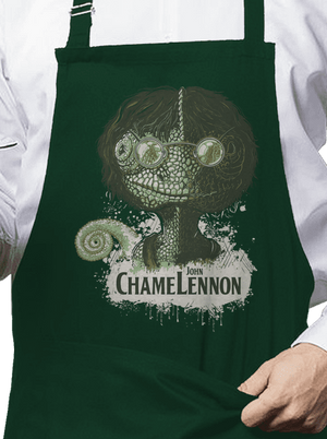  ChameLennon kötény Bottle Green