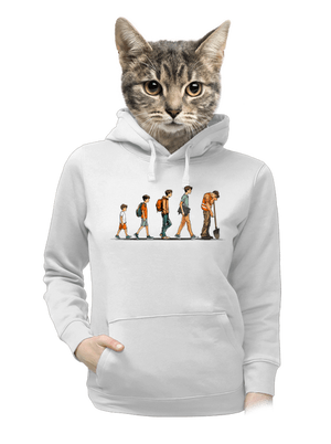 női kenguruzsebes pulóver