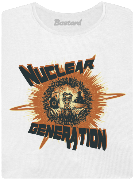 Nuclear generation 2 prémium női póló White