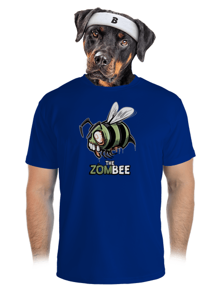 ZomBee férfi sportpóló Royal Blue Mal