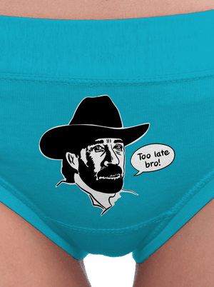 Too late bro női bugyik Turquoise