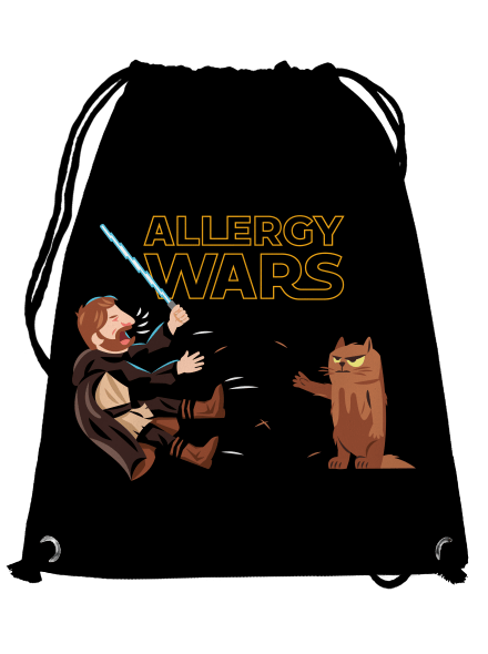 Allergy Wars hátizsák Black