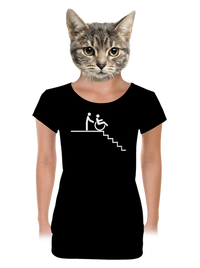 női póló elasztikus alsó szegéllyel