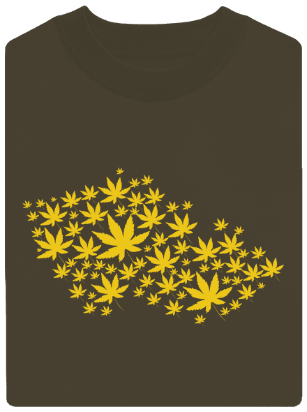 Ganja country unisex crewneck Urban Khaki