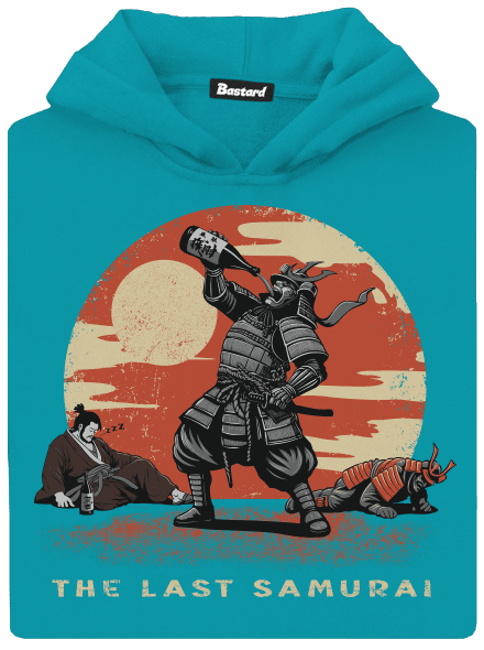 The last samurai gyerek kenguruzsebes pulóver Hawaiian Blue