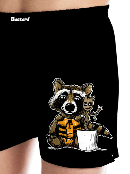 A galaxis őrzői férfi alsó nadrág Black