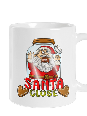 Santa Close hagyományos bögre White