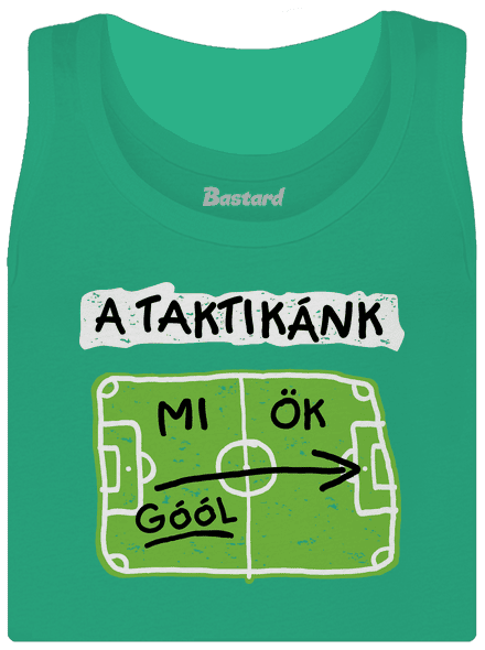 A futballtaktikánk klasszikus női trikó Mint Mal