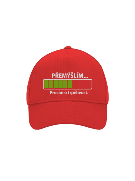Gondolkodom baseballsapka Classic Red
