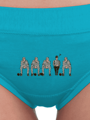 Nem bűnös női bugyik Turquoise