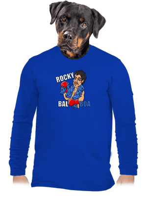 férfi hosszú ujjú póló