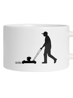 Kaszálógép macaron bögre White