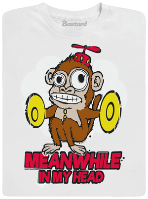 Monkey in my head gyerek póló White