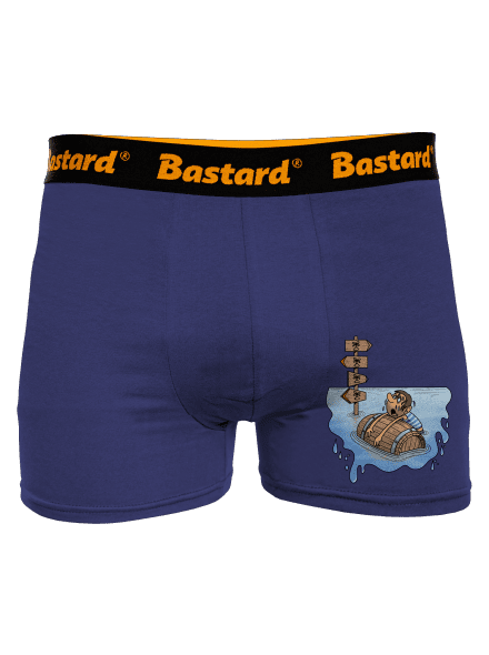 Kitaszított boxeralsó Blue Navy