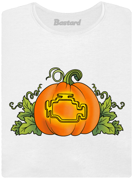 Kísérteties Halloween prémium női póló White