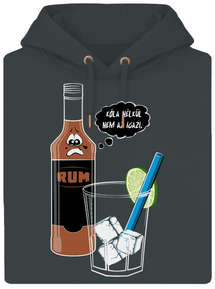  unisex prémium pulóver Charcoal
