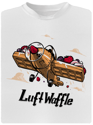 Luftwaffle gyerek sport póló White