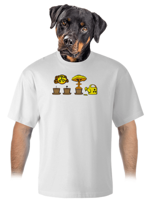 unisex túlméretezett póló