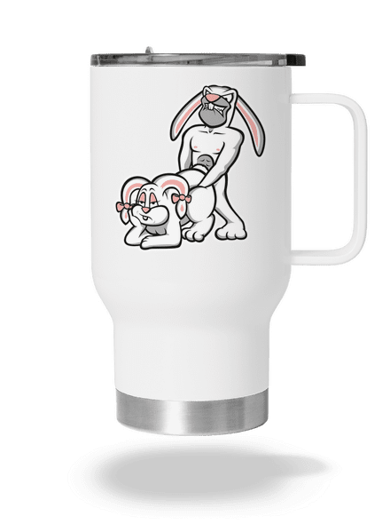 Rabbits termosz bögre White
