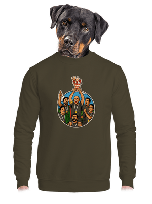 Kehely unisex crewneck Urban Khaki