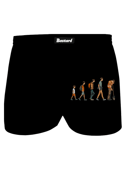 A tanuló evolúciója férfi alsó nadrág Black