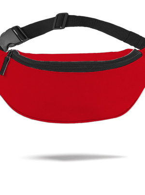 Nyomtatás nélkül övtáska Red