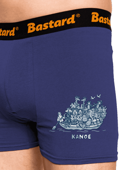 Noé bárkája boxeralsó Blue Navy