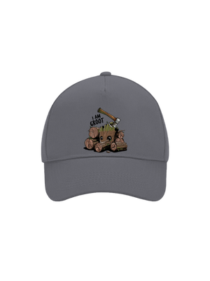 I Am Groot baseballsapka Graphite grey