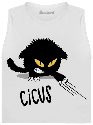 Cicus női bővített trikó White