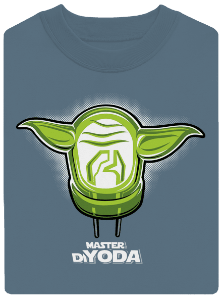 Master DiYoda unisex crewneck Nordic Blue