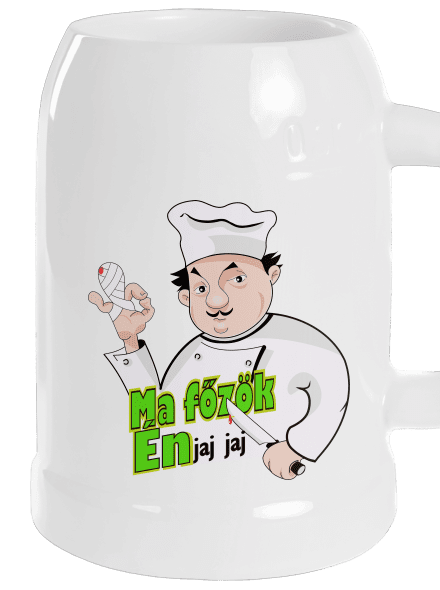 Ma főzök én söröskorsó White