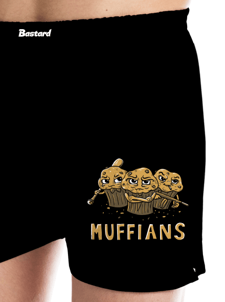 Muffians férfi alsó nadrág Black