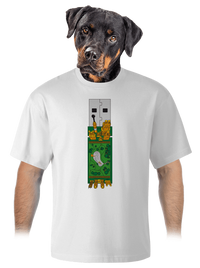 unisex túlméretezett póló