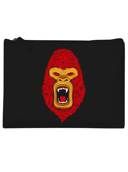 Gorilla face kis táska Black