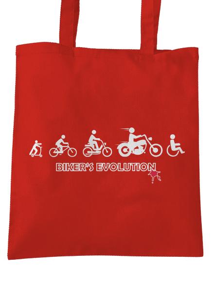 Bikers evolution táska Bright Red