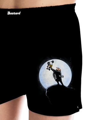 Minyon király férfi alsó nadrág Black