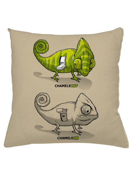 ChameleON ChameleOFF párna Beige
