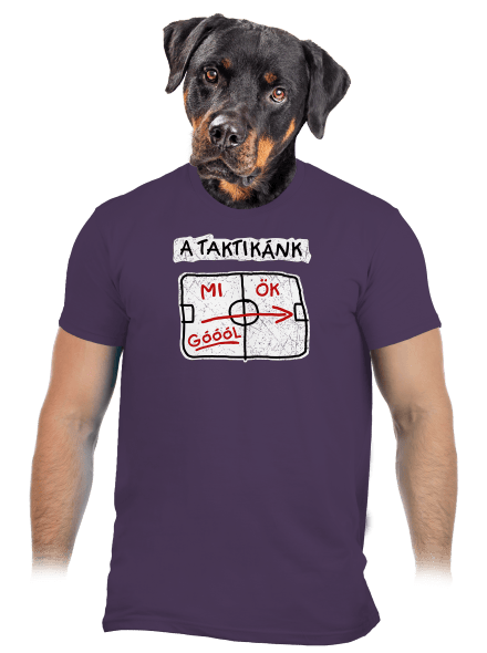 A taktikánk férfi póló Urban Purple